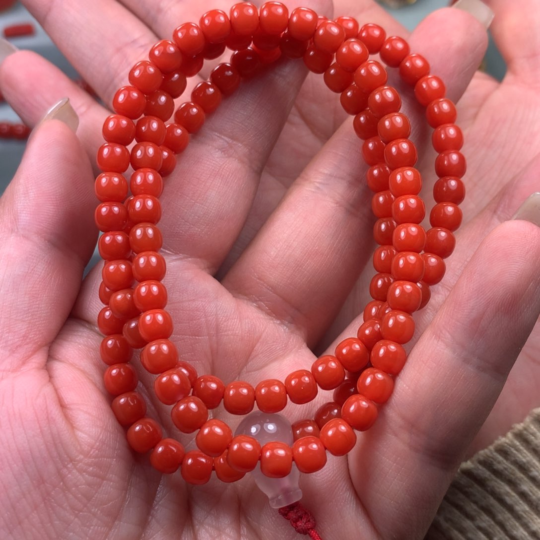 未镶嵌手串南红玛瑙