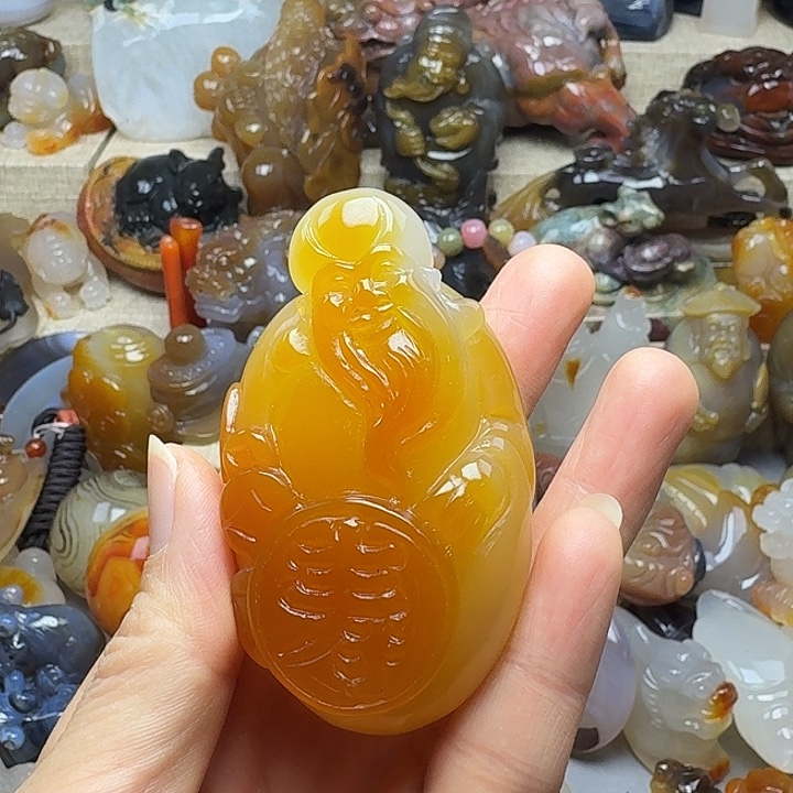 玛瑙/玉髓未镶嵌饰品