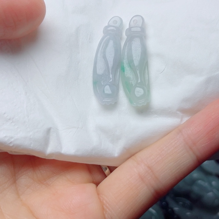颈饰未镶嵌翡翠挂件