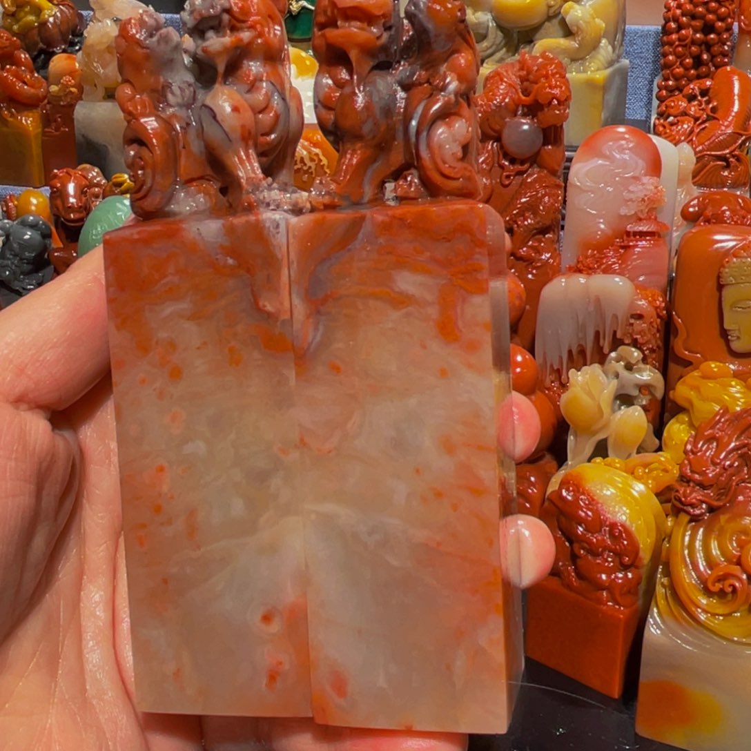 寿山石印石精美寿山