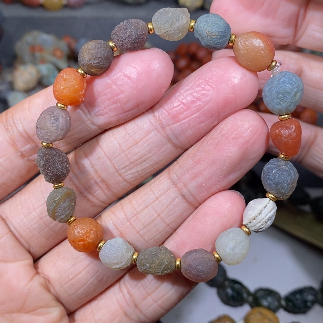 未镶嵌玛瑙/玉髓珠宝奇石