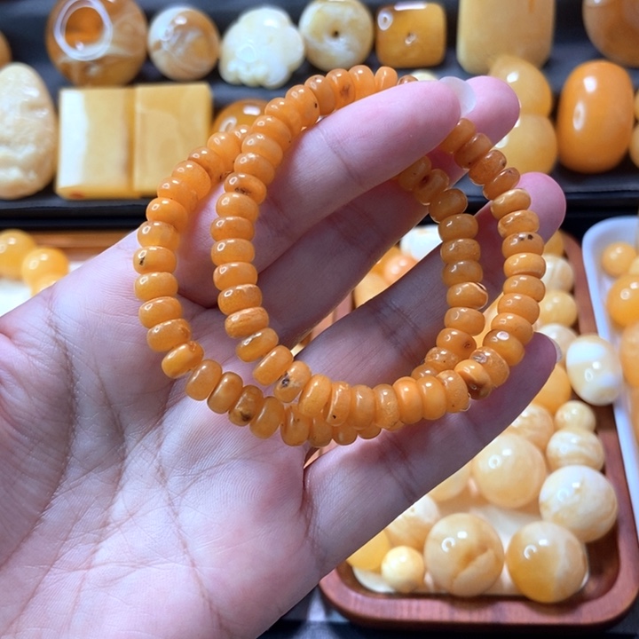 琥珀未镶嵌珠宝奇石