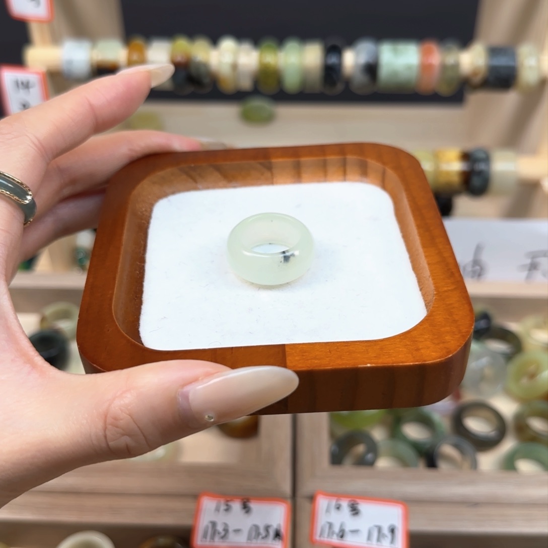 蛇纹石玉内径16.7合金?****?