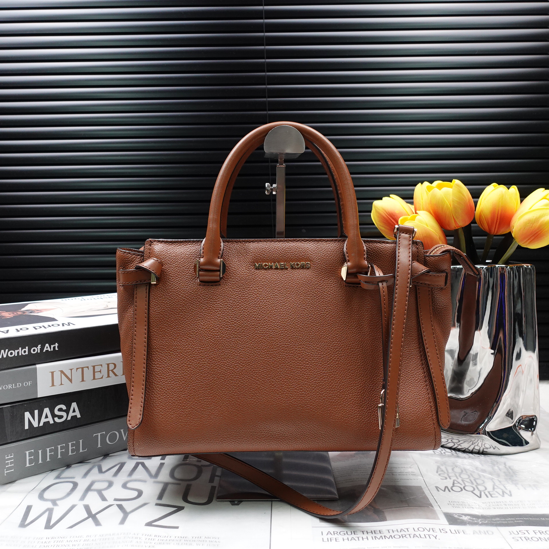 95新 MICHAELKORS/迈克高仕 单肩包/T10223190