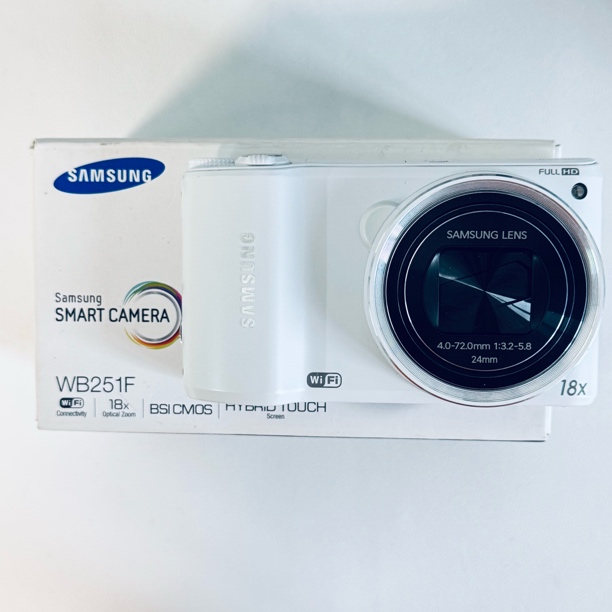 95新 Samsung/三星 wb251f原盒1400w像素18倍光变带美颜模式多