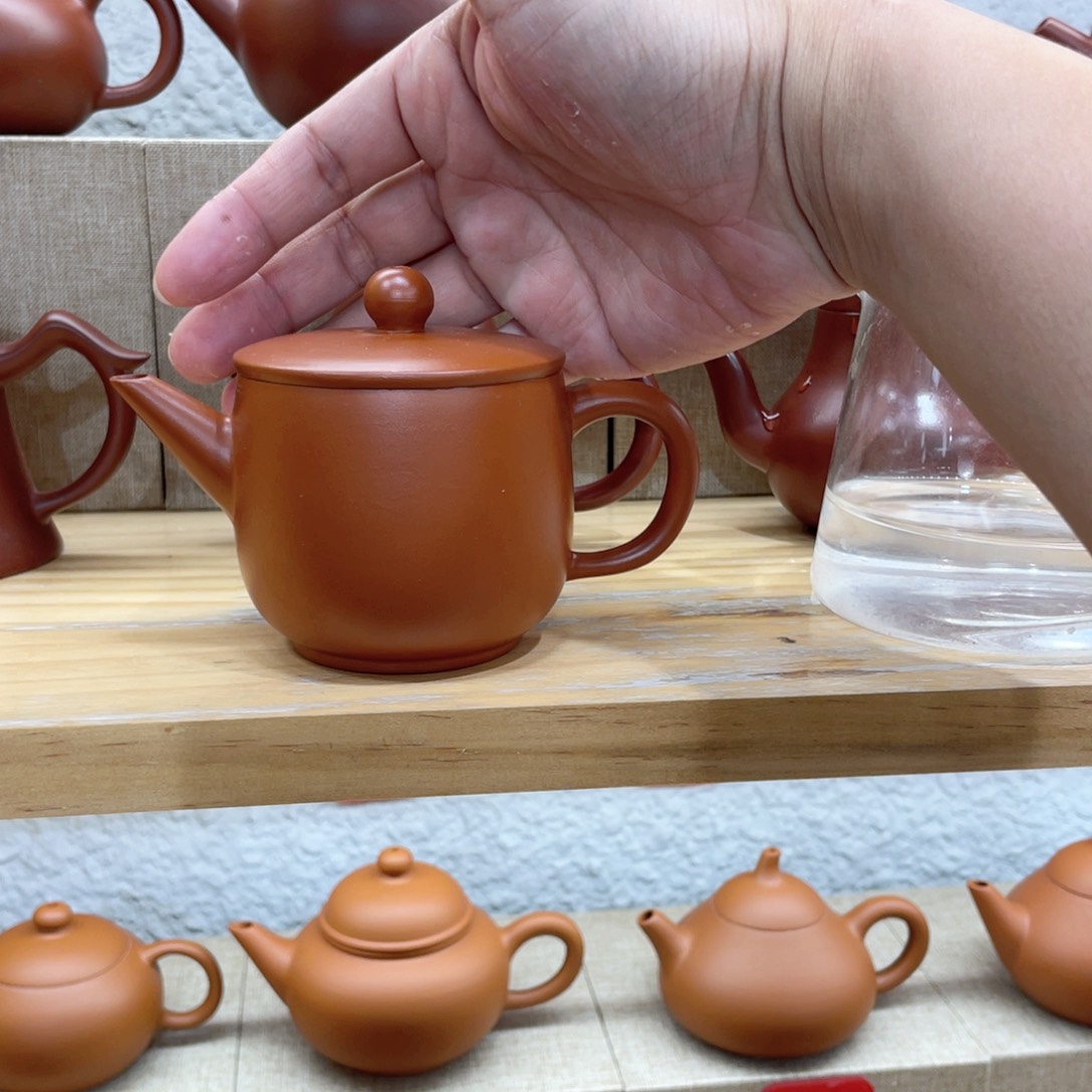 茶壶紫砂体**荐汉瓦130毫升