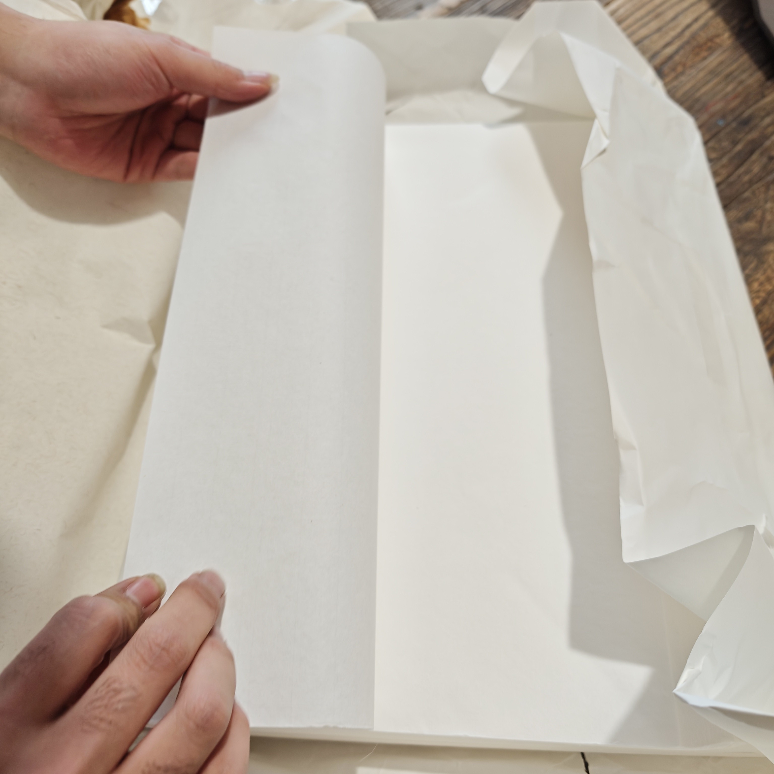 100张四尺对开机器纸