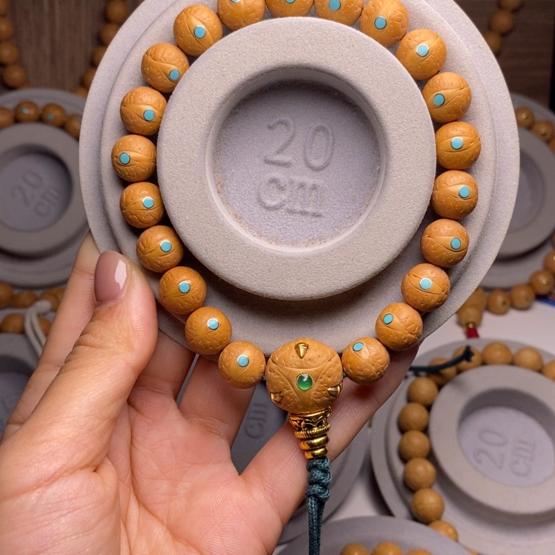 凤眼菩提手串11松钉手串