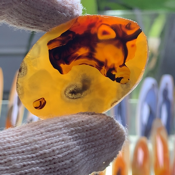 未镶嵌玛瑙/玉髓珠宝半成品206