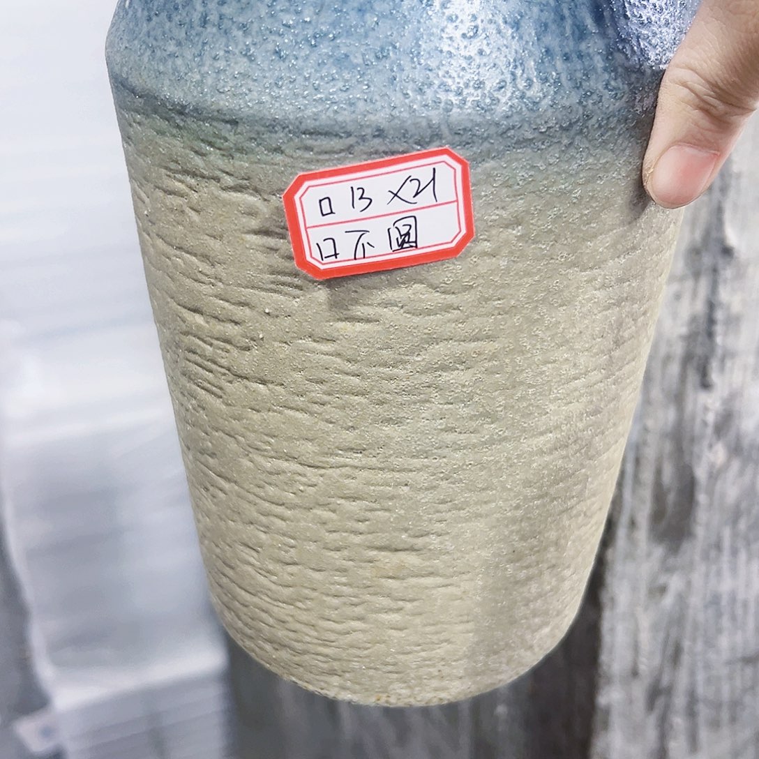有孔外贸尾单陶瓷花盆凑10米包邮