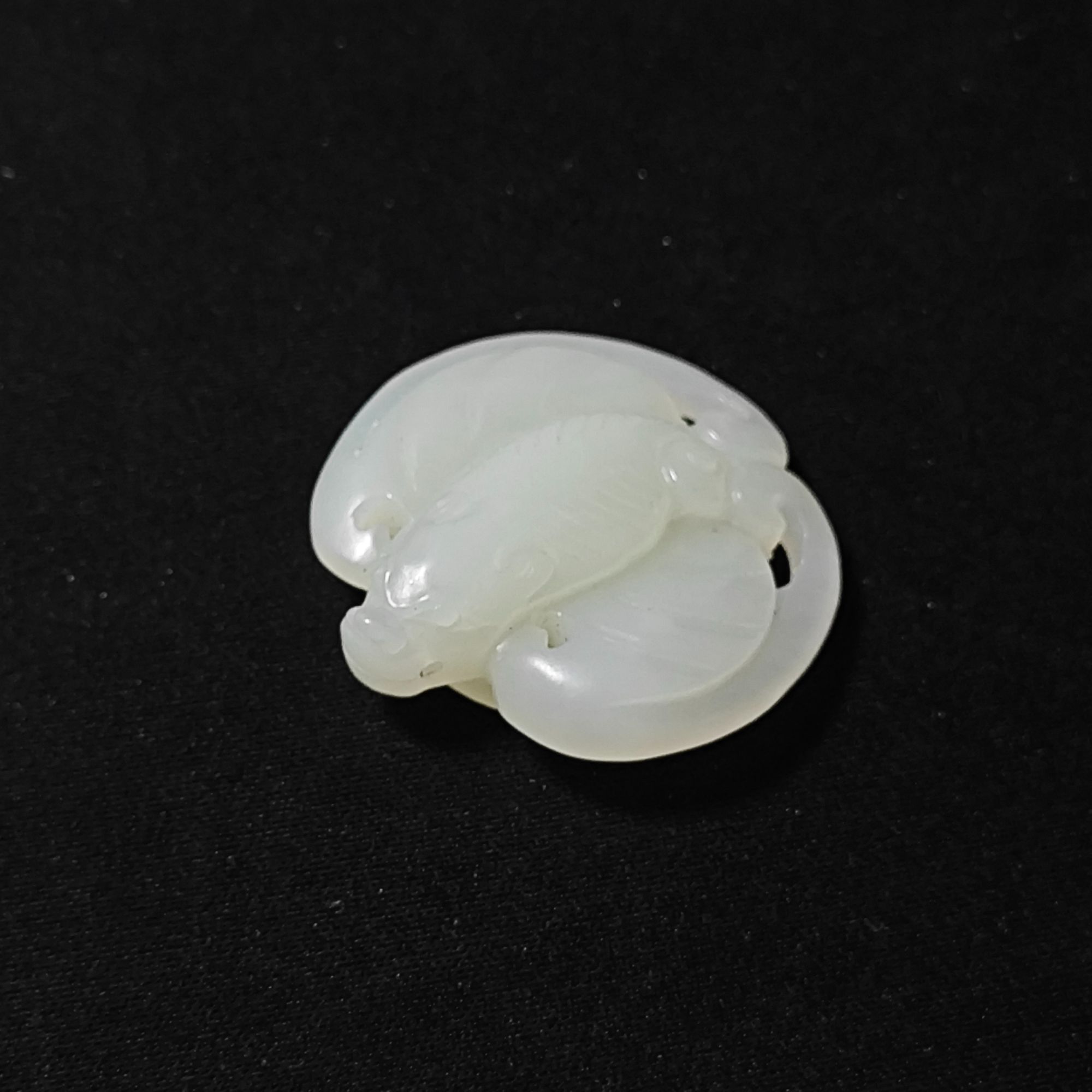 668民国和田白玉福到眼前挂坠