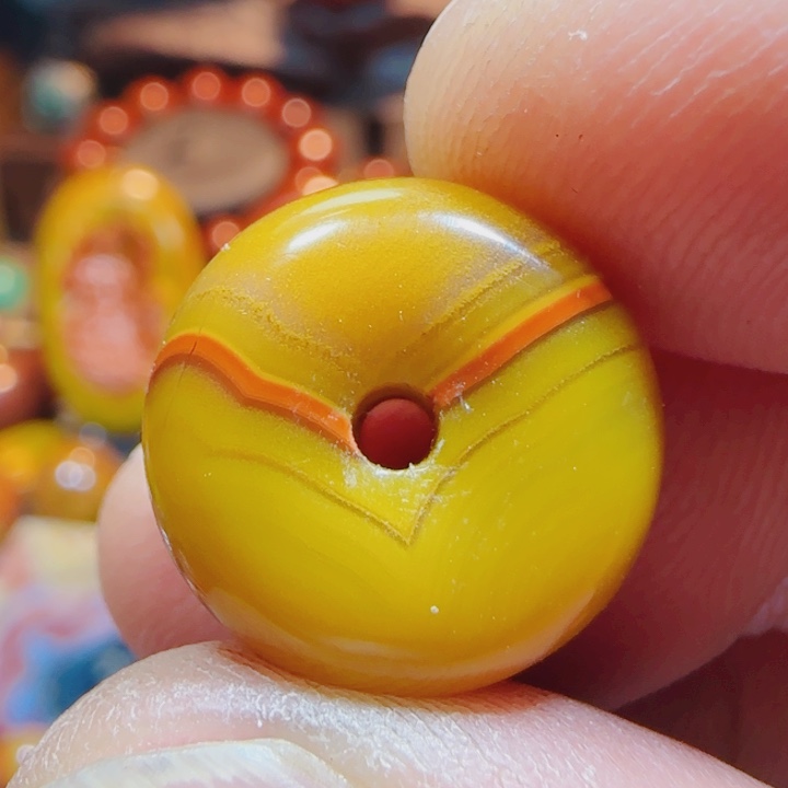 玛瑙/玉髓战国红墩子未镶嵌