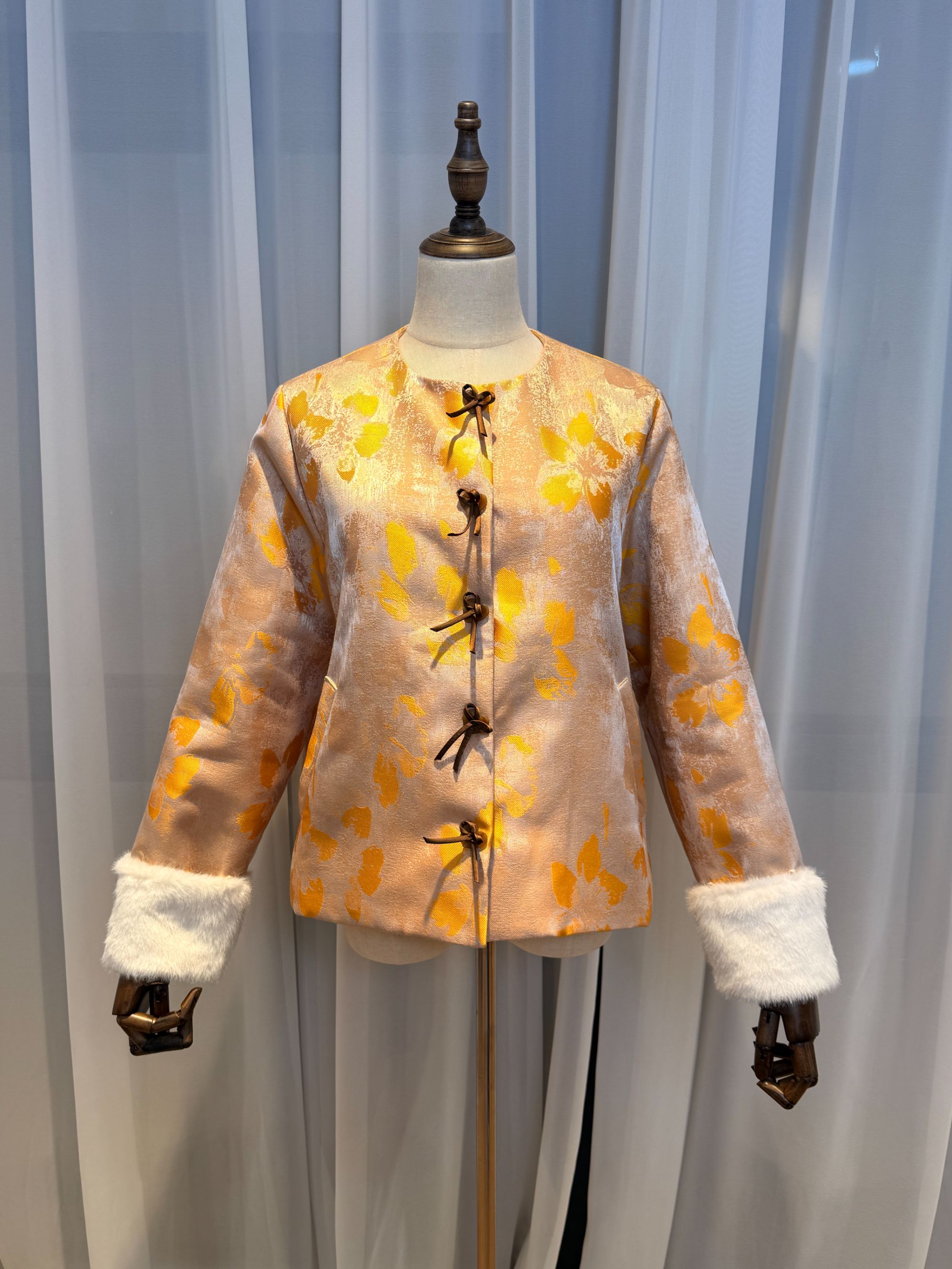 昭婵『金桂』2025新中式人丝时尚女装外套