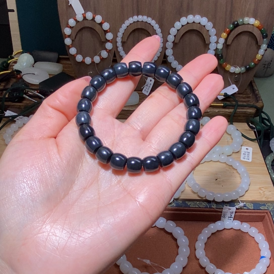 和田玉手串未镶嵌