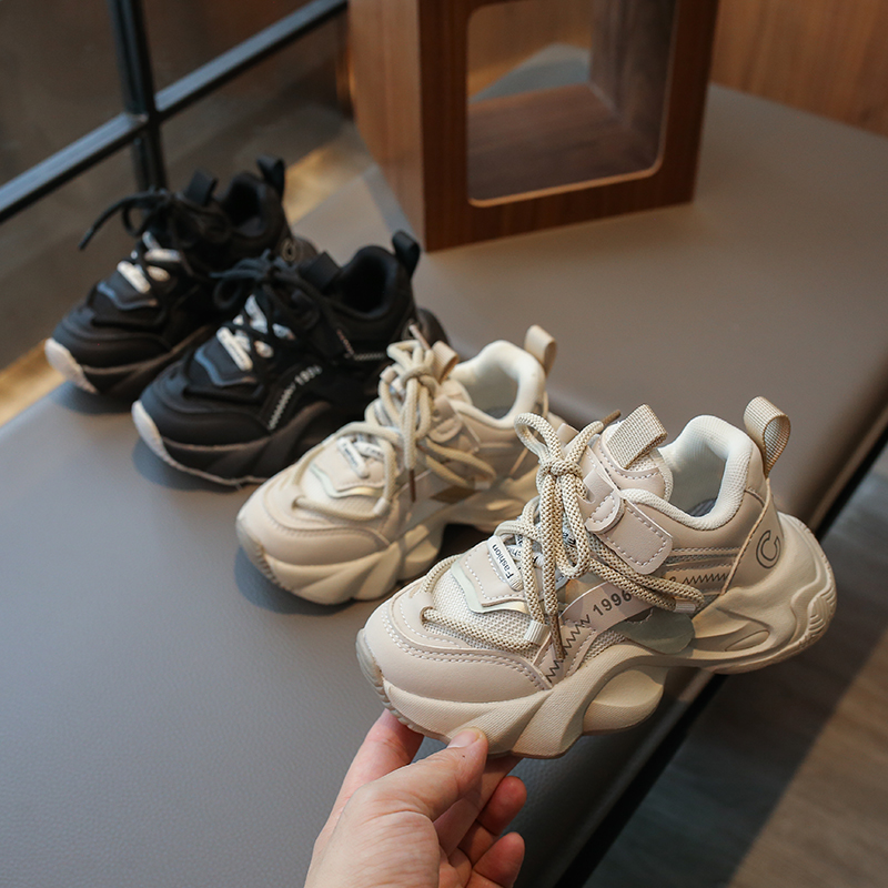 儿童运动鞋2025春季新款女童时尚老爹鞋男童休闲鞋防滑百搭2398