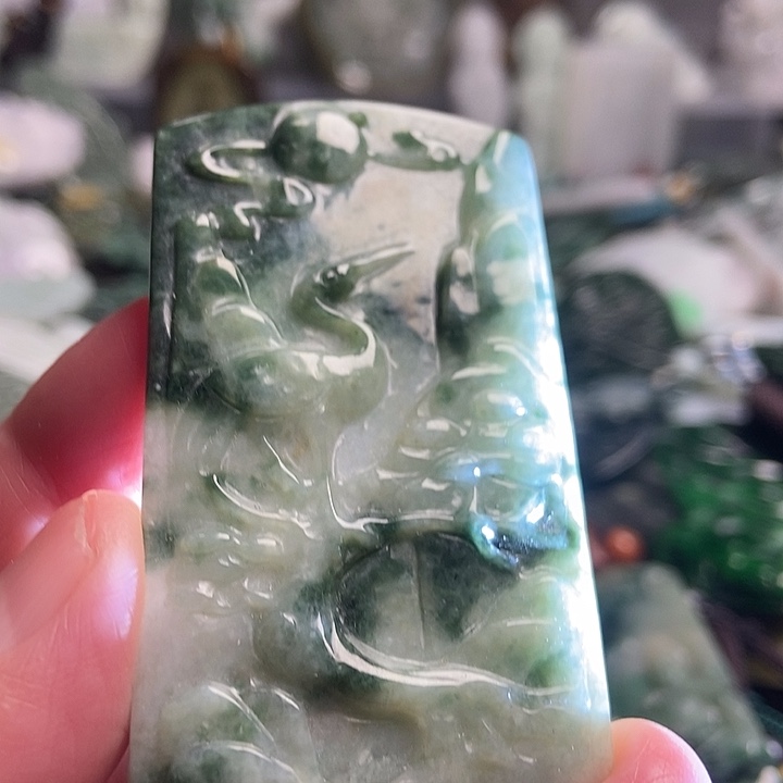 翡翠吊坠(不含链)未镶嵌