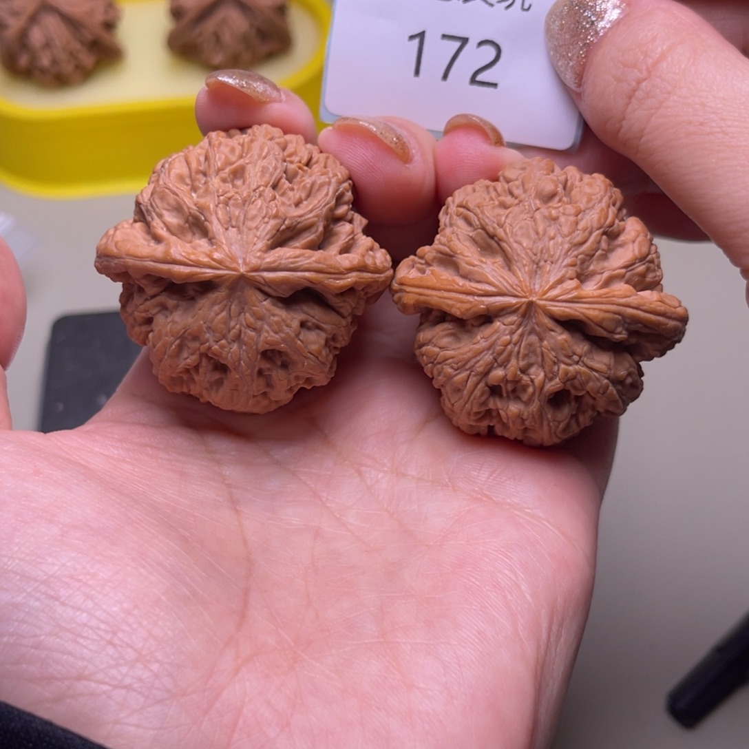 文玩核桃把件粗筋41.172