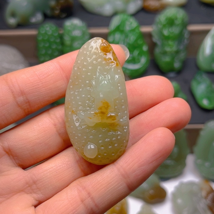 和田玉挂件未镶嵌