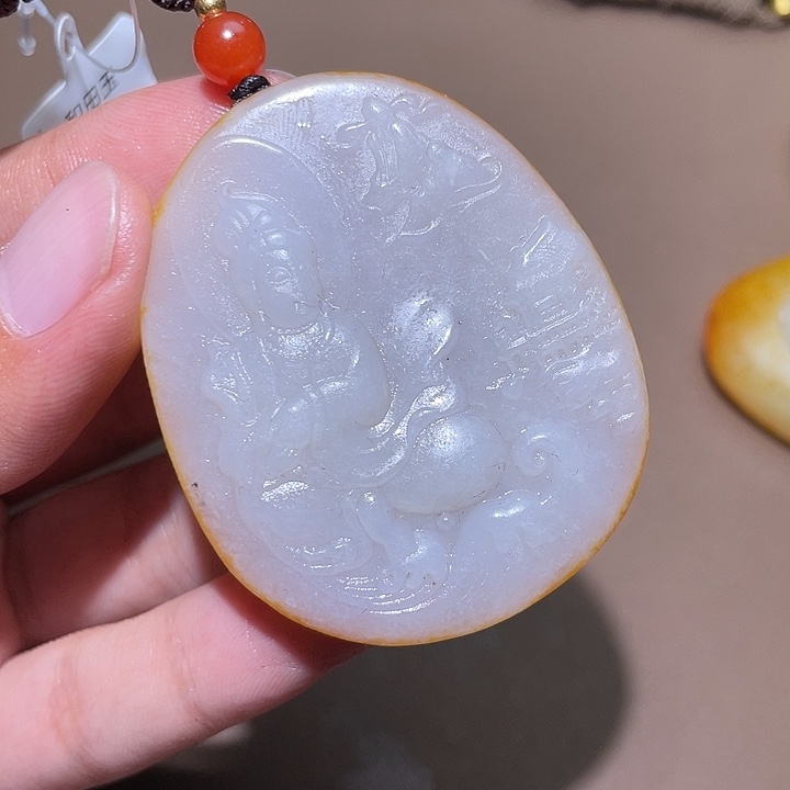 和田玉颈饰未镶嵌Y