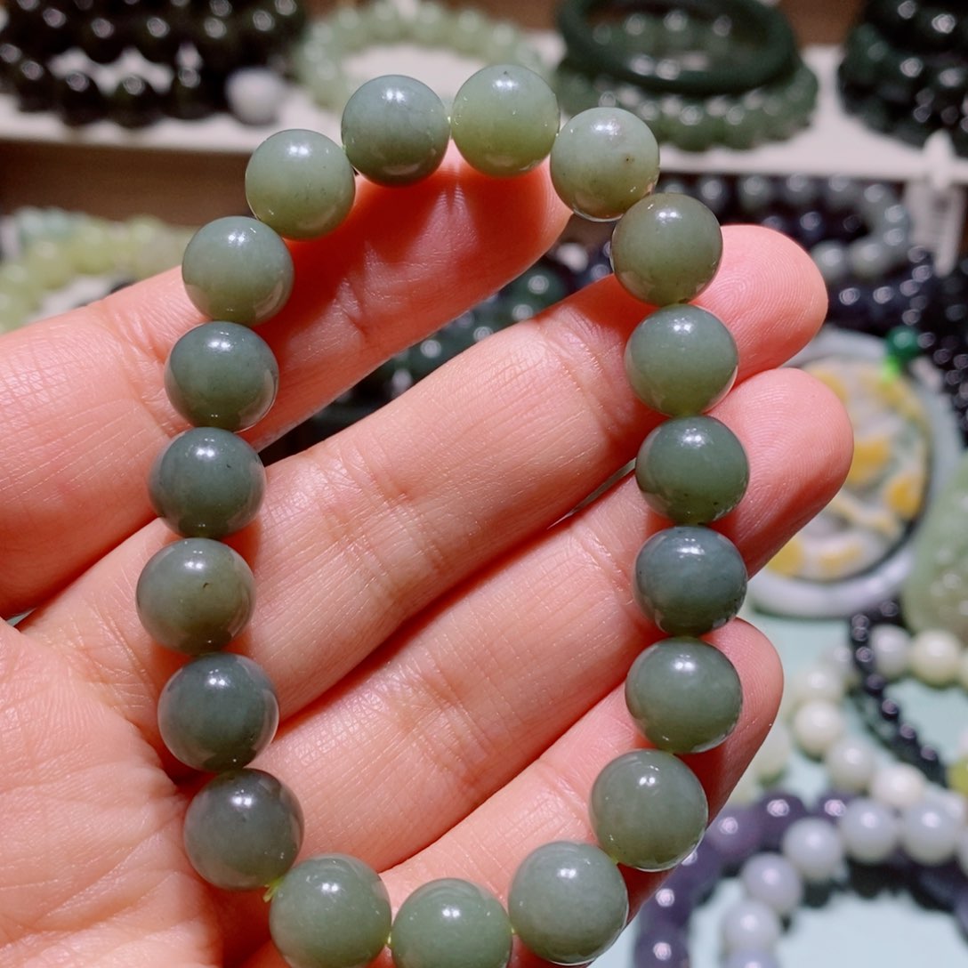 和田玉手链未镶嵌