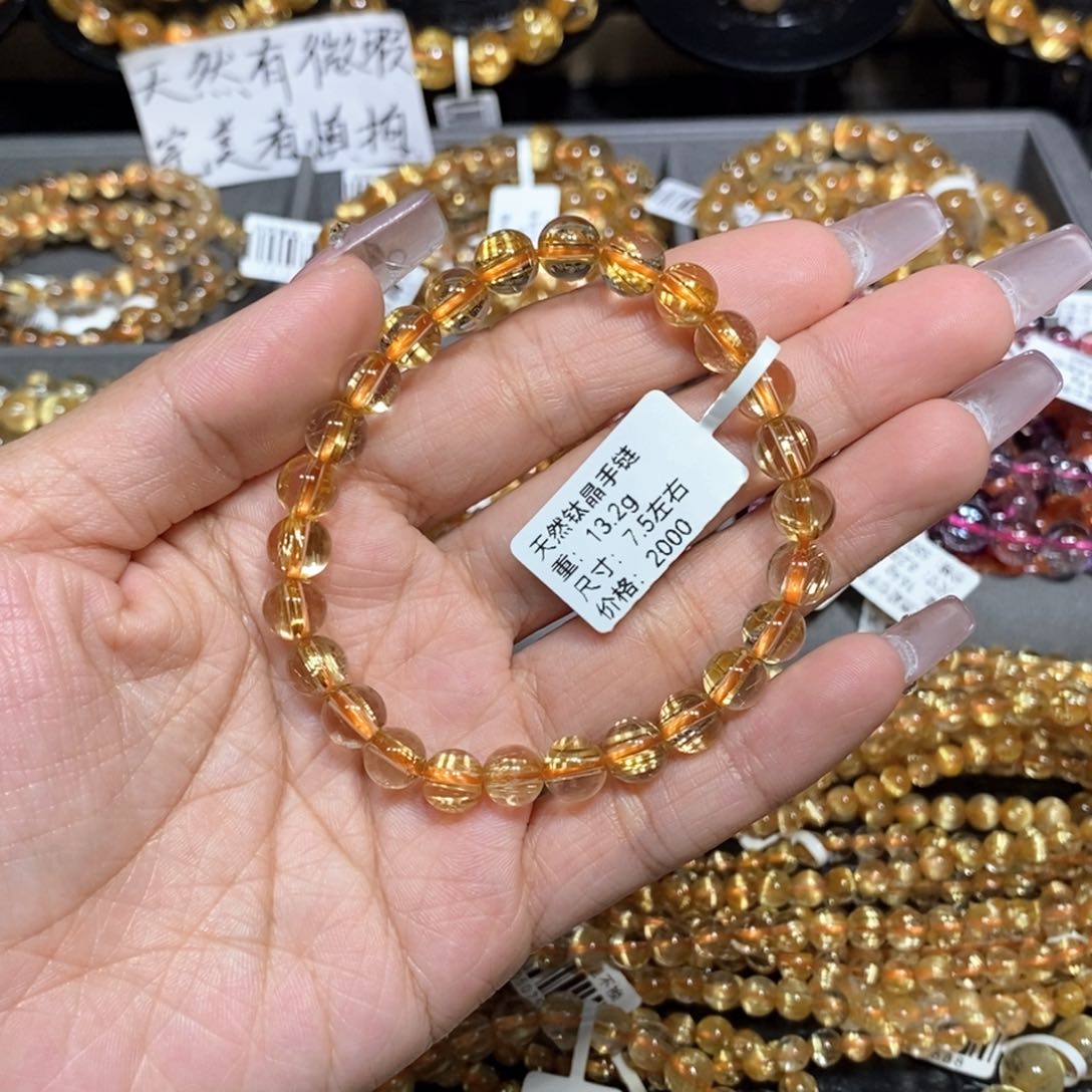 水晶手链未镶嵌J****芊