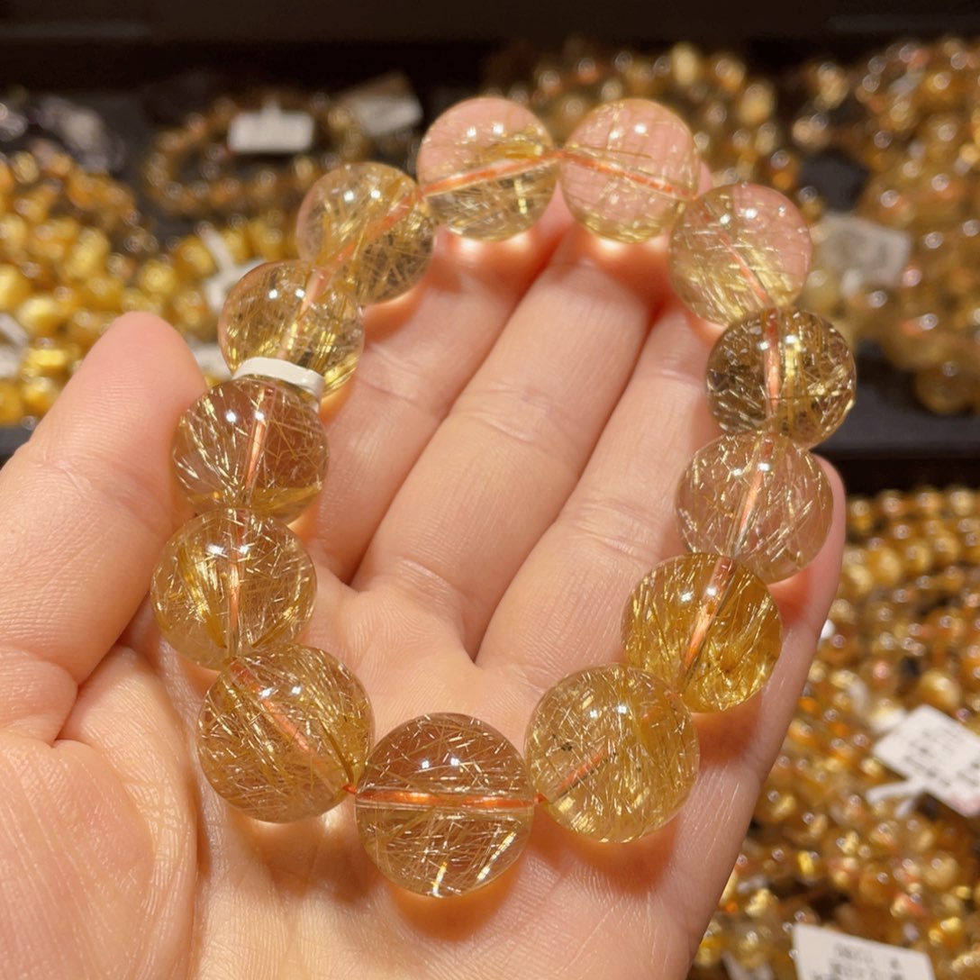 水晶手链未镶嵌天然水晶手链