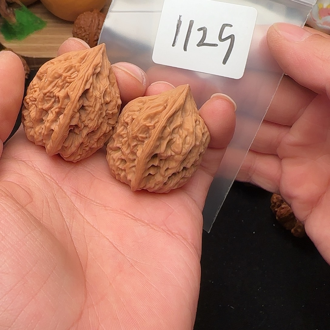 文玩核桃把件1129全品36鸡心