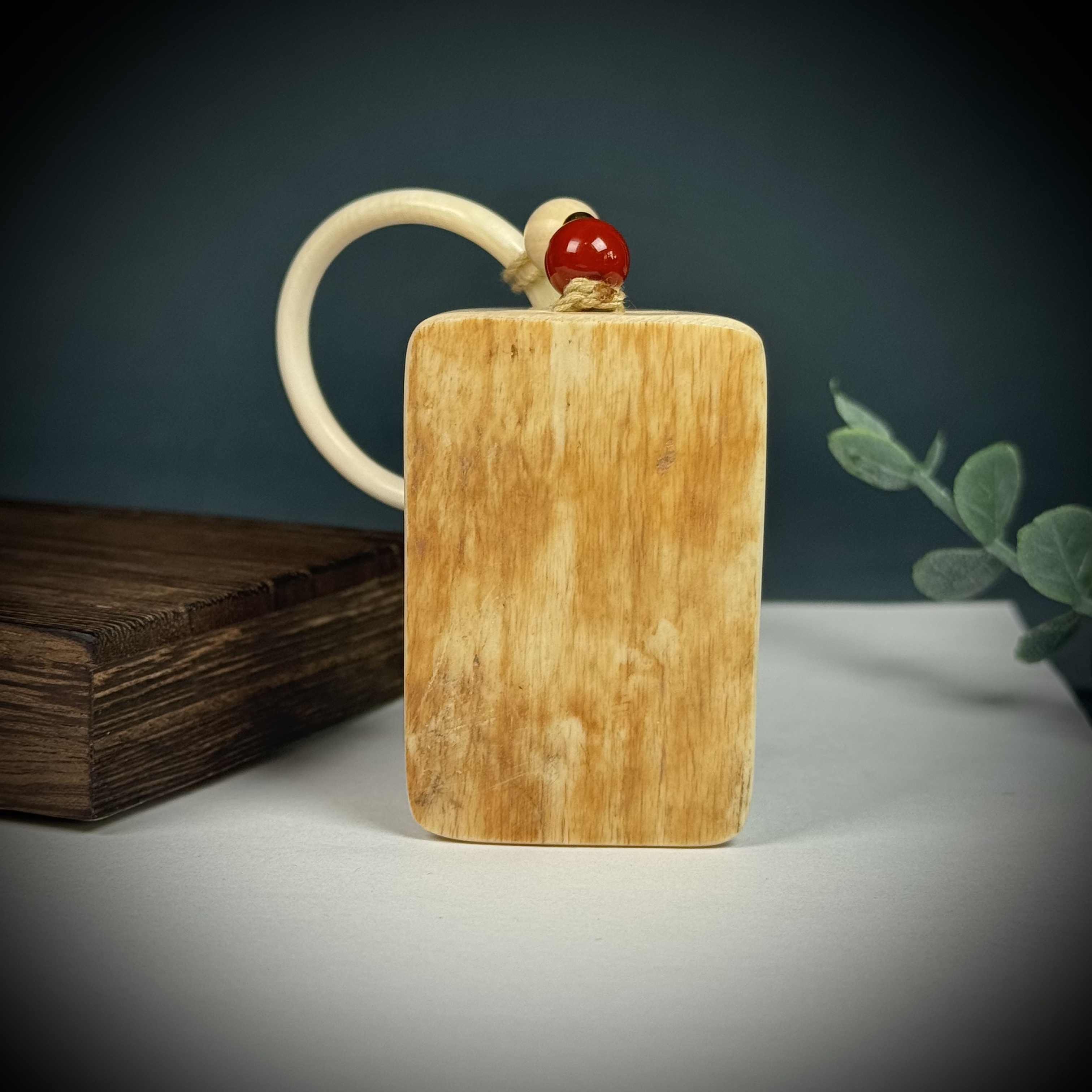 E70-85天然猛犸牙 黄金皮肥皂 34*52*23mm支持复检假一罚十