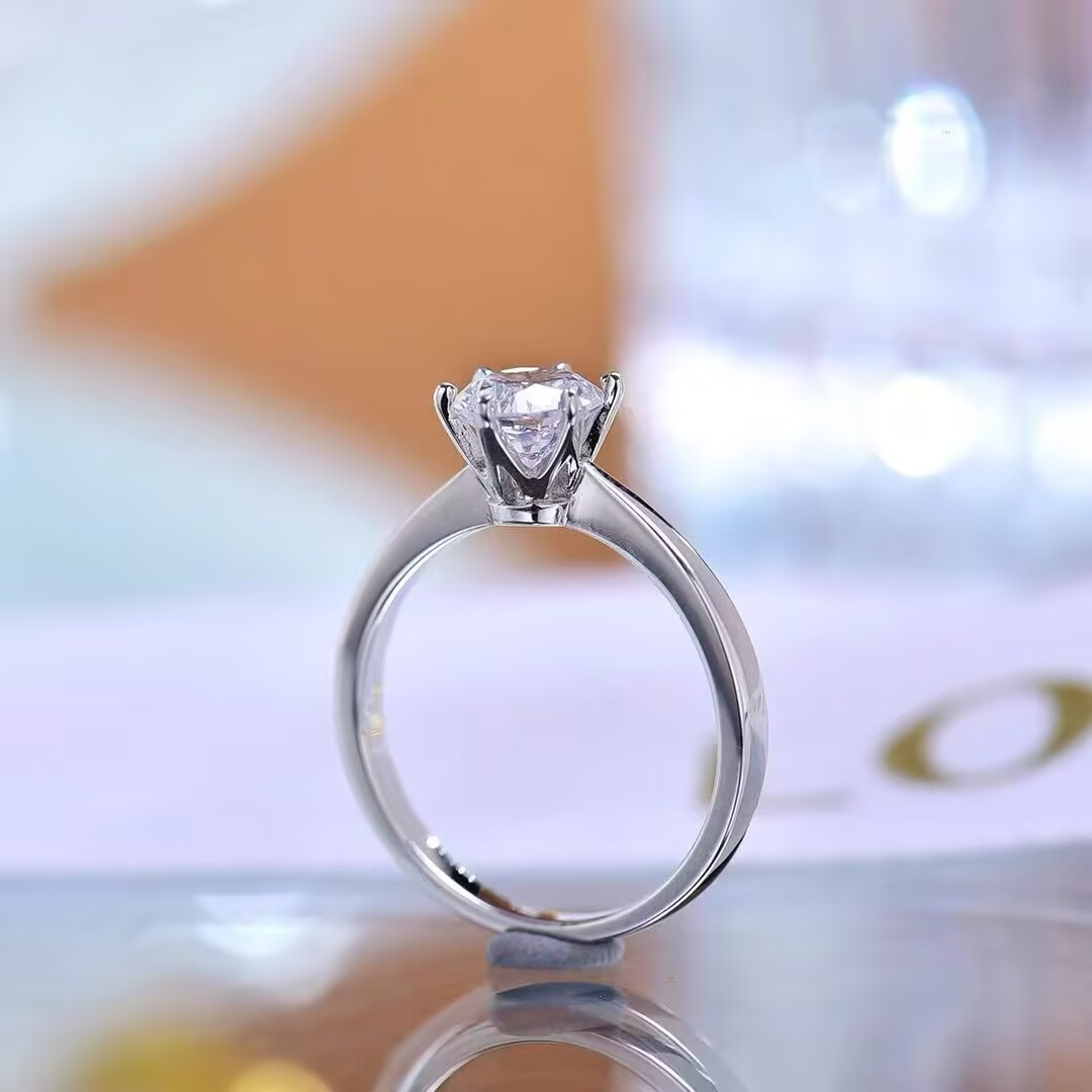 【库利南之星】KLNZX 高端奢华定制款  周家皇冠戒指1ct  J190