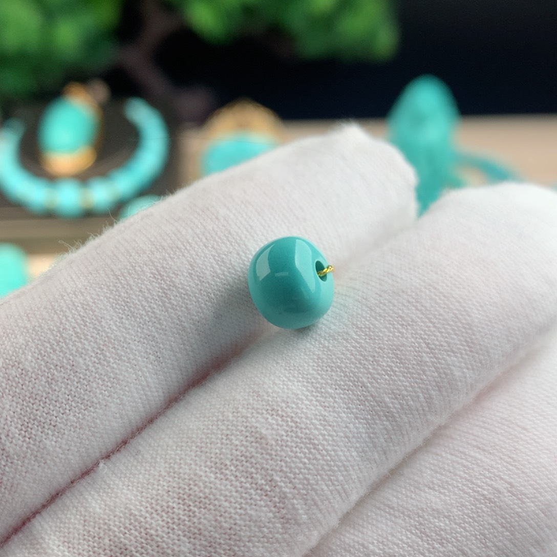 【闪购商品】绿松石配珠卡8.8未镶嵌