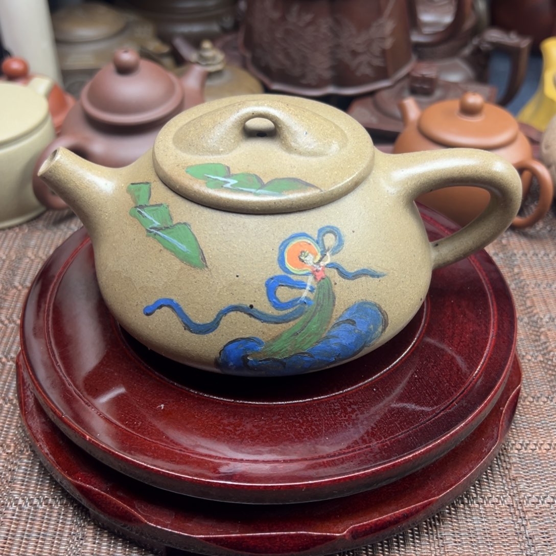 茶壶紫砂宜兴原矿紫砂壶300毫升容量