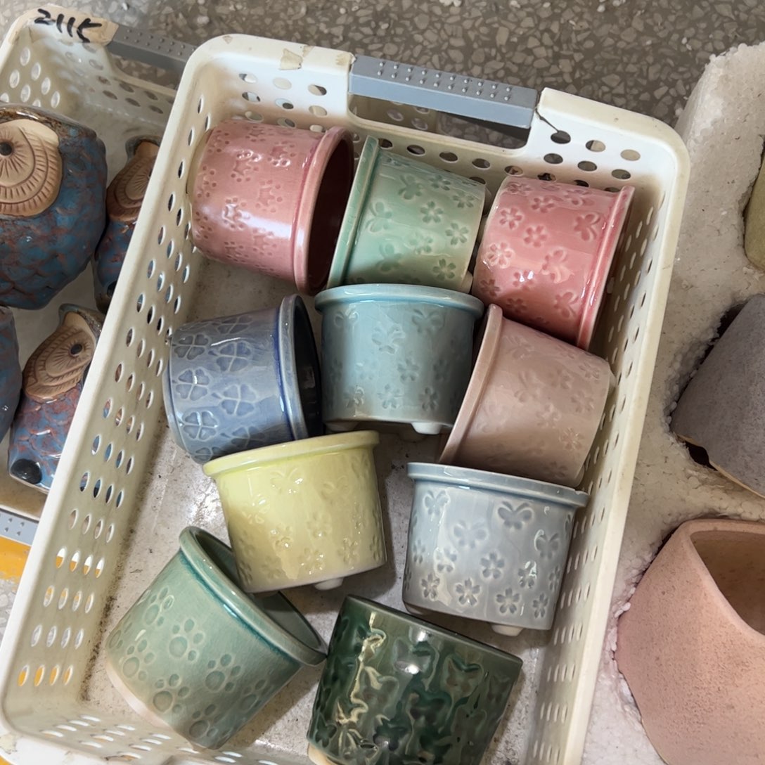 陶瓷多肉小花盆@@1683