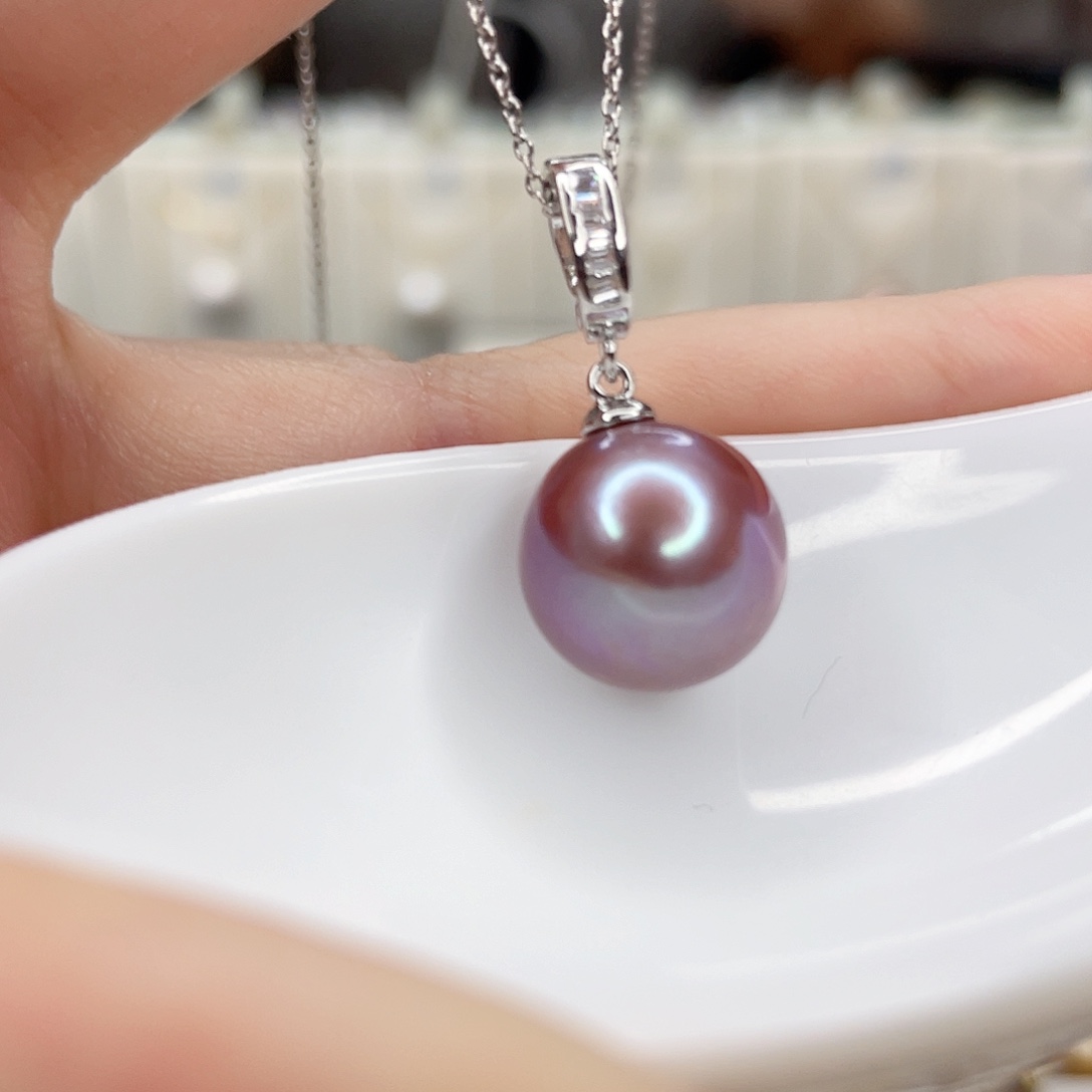 淡水珍珠未镶嵌吊坠(赠链)