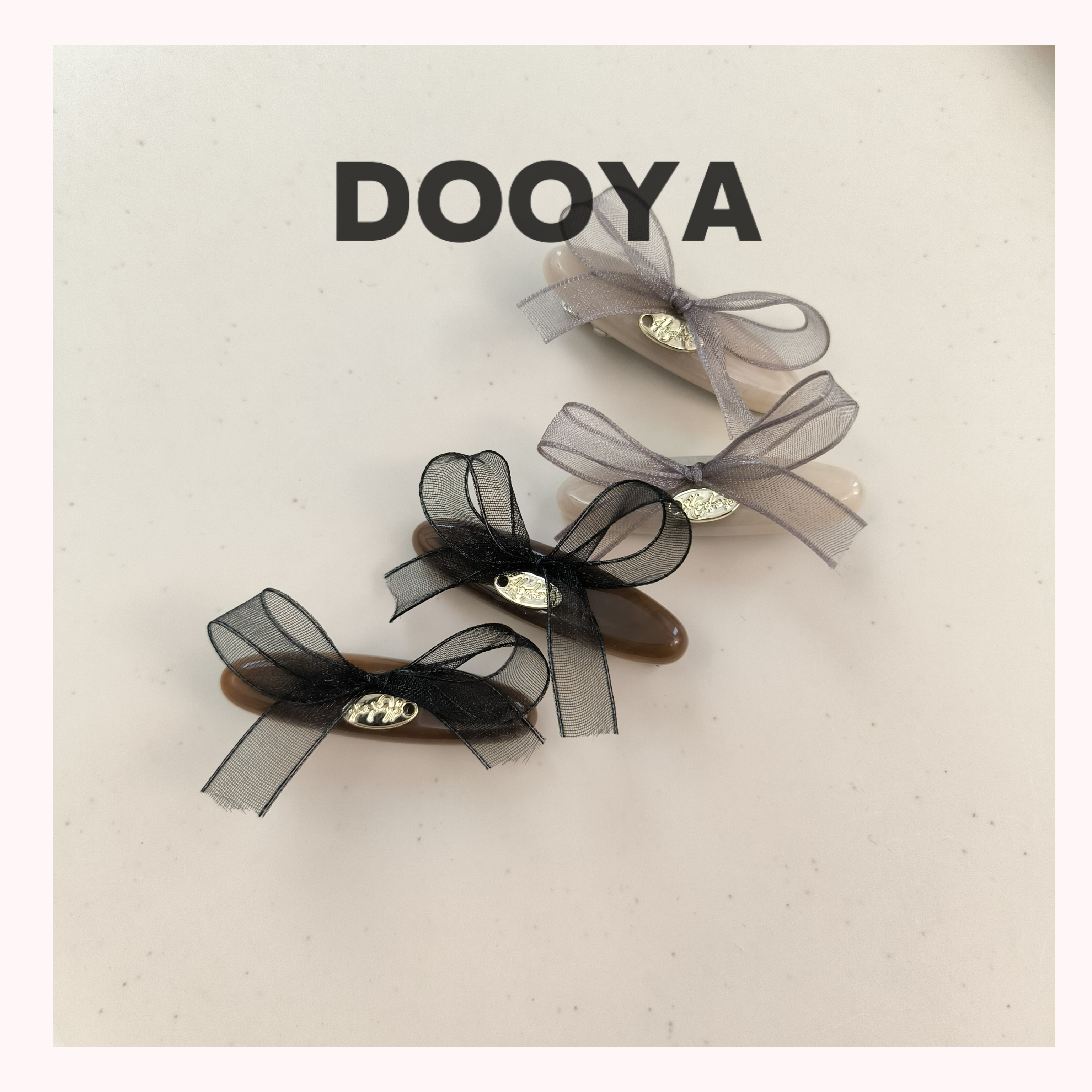 芽怼怼小众饰品 04035 压夹