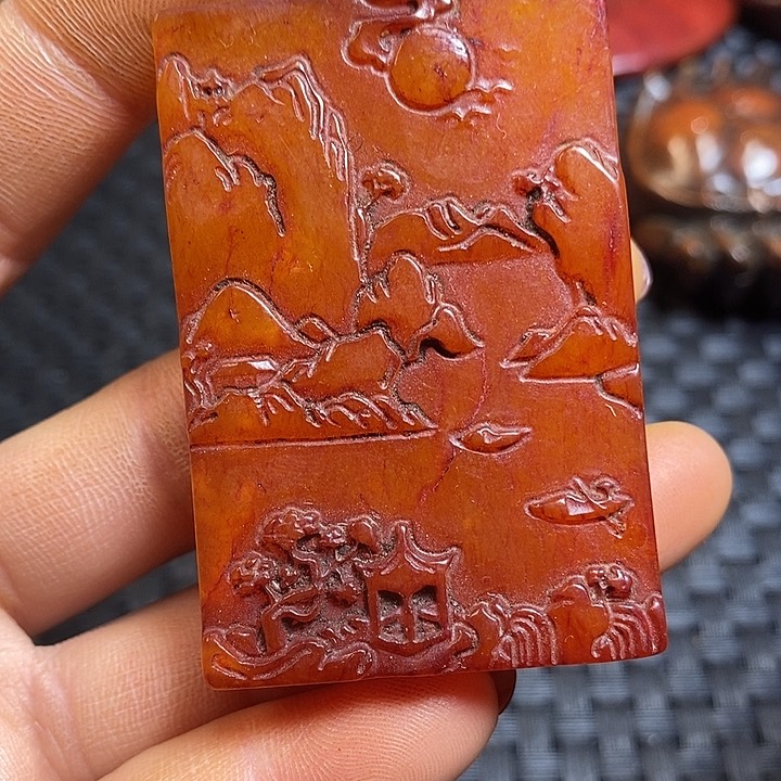 紫金钵盂菩提吊坠