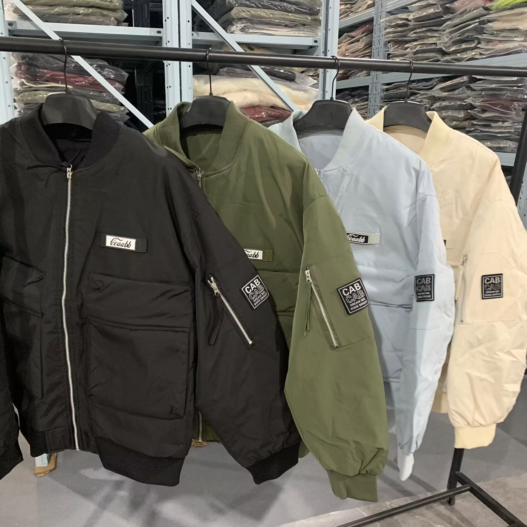 棉服飞行夹克加厚百搭A1142