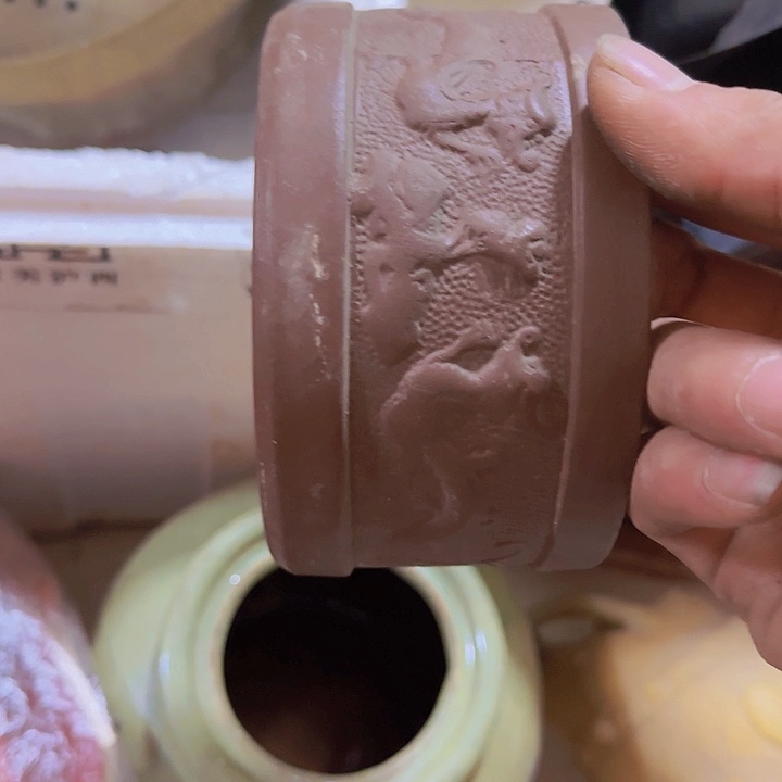 香榧木七*安摆件10