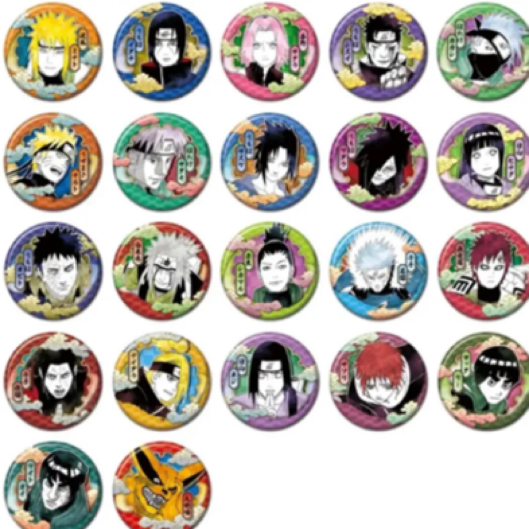 【火影忍者】火影忍者原画吧唧徽章（默认代拆）