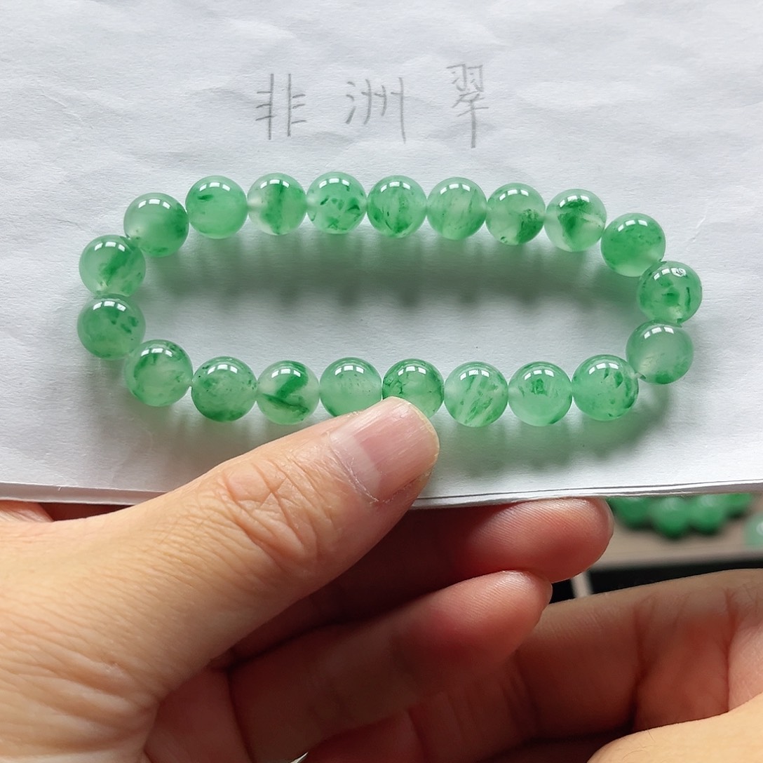 石英质玉未镶嵌手串手串8.8