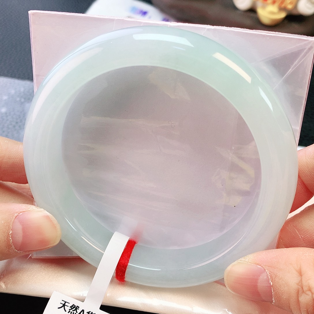 未镶嵌手镯翡翠62圈