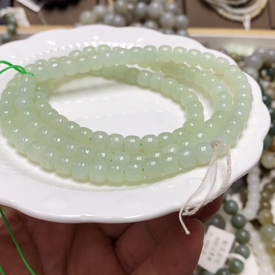 和田玉手链未镶嵌