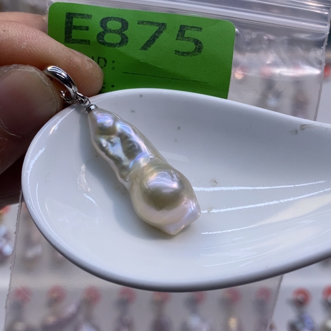 未镶嵌美丽哦哦哦淡水珍珠