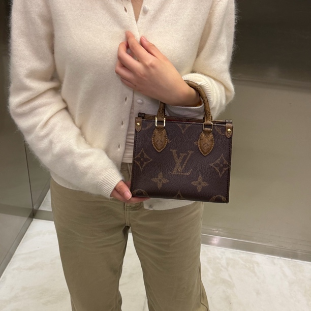 99新 LouisVuitton/路易威登 （新款在售）onthegobb丛林手提单肩包