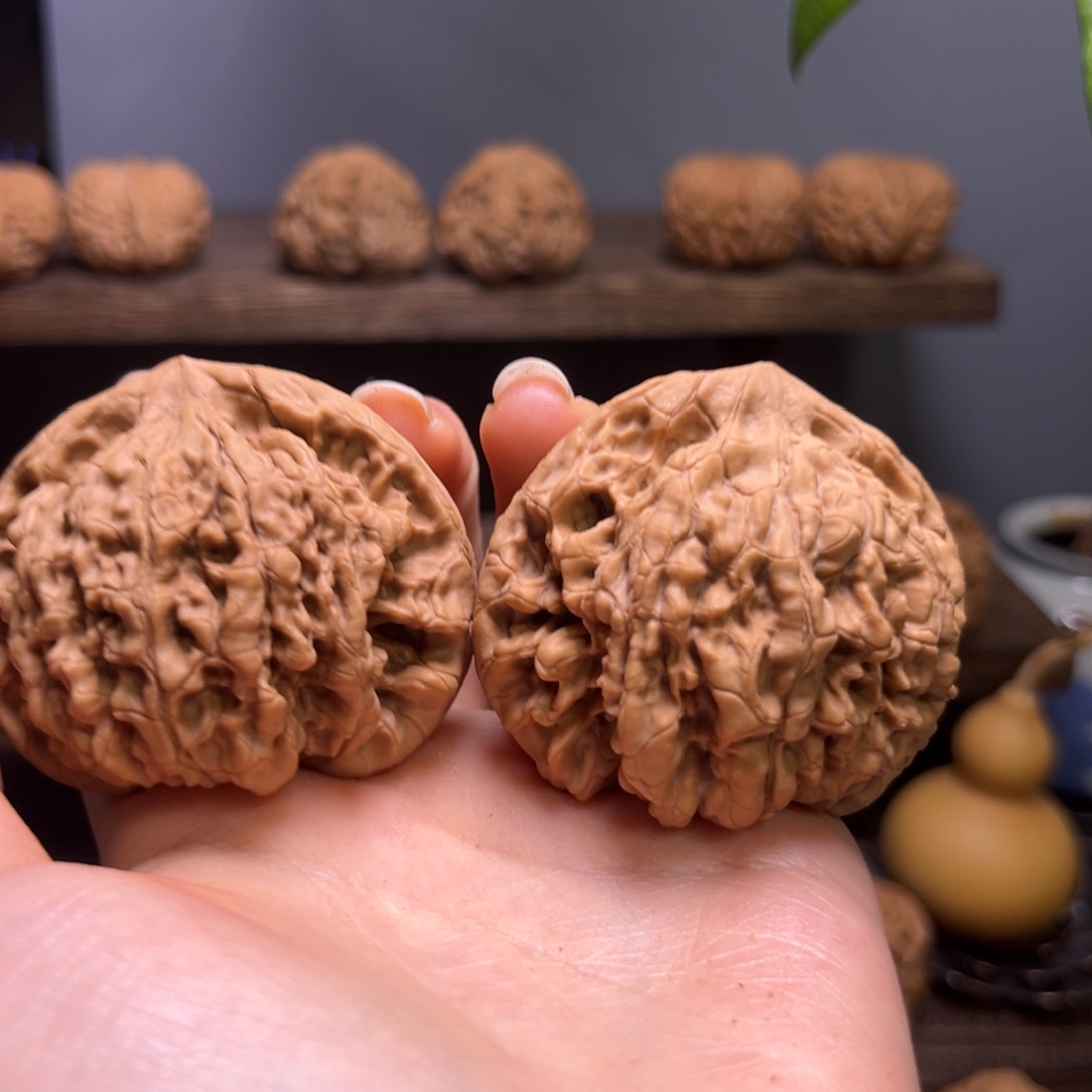 把件文玩核桃s9.官帽