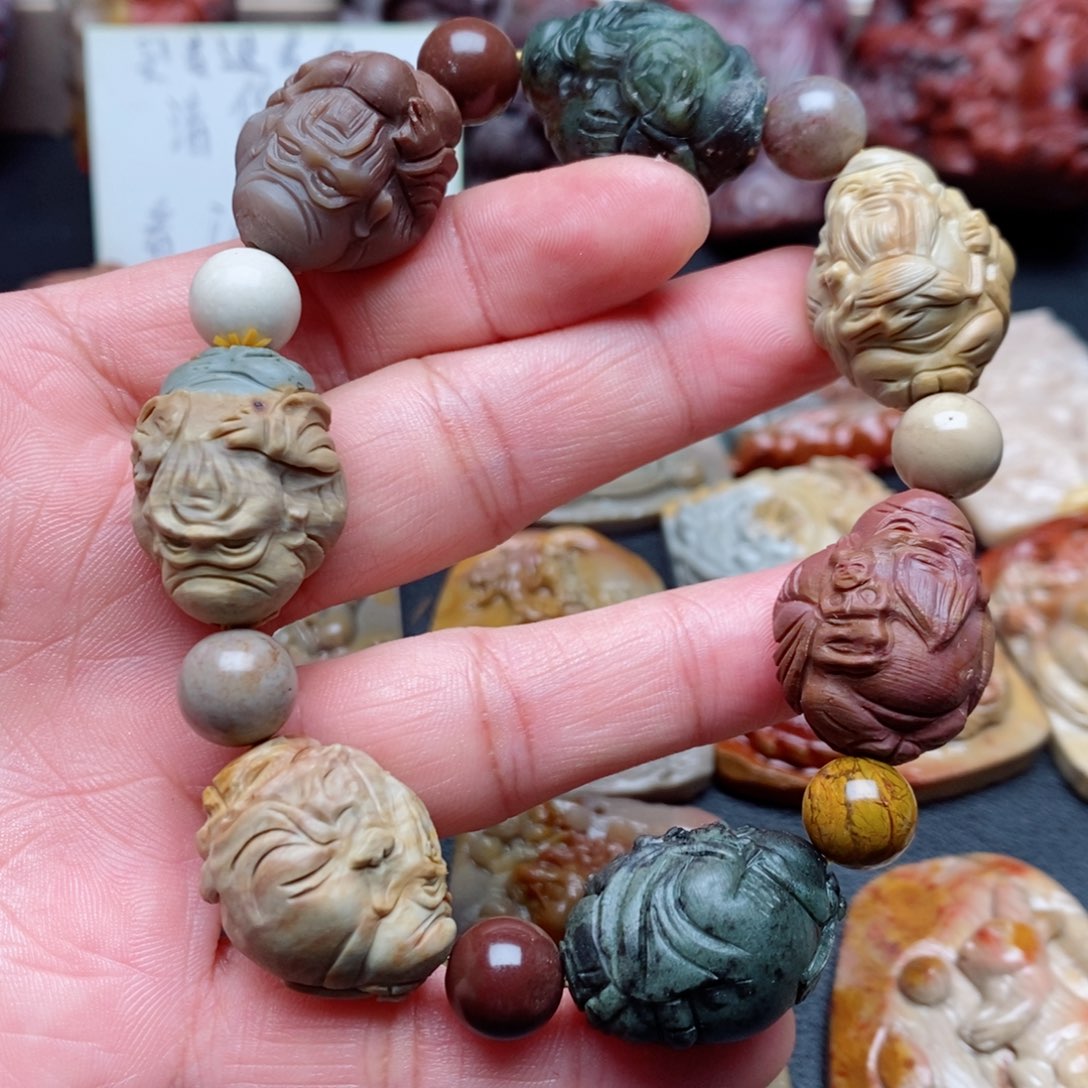 未镶嵌手串玛瑙/玉髓