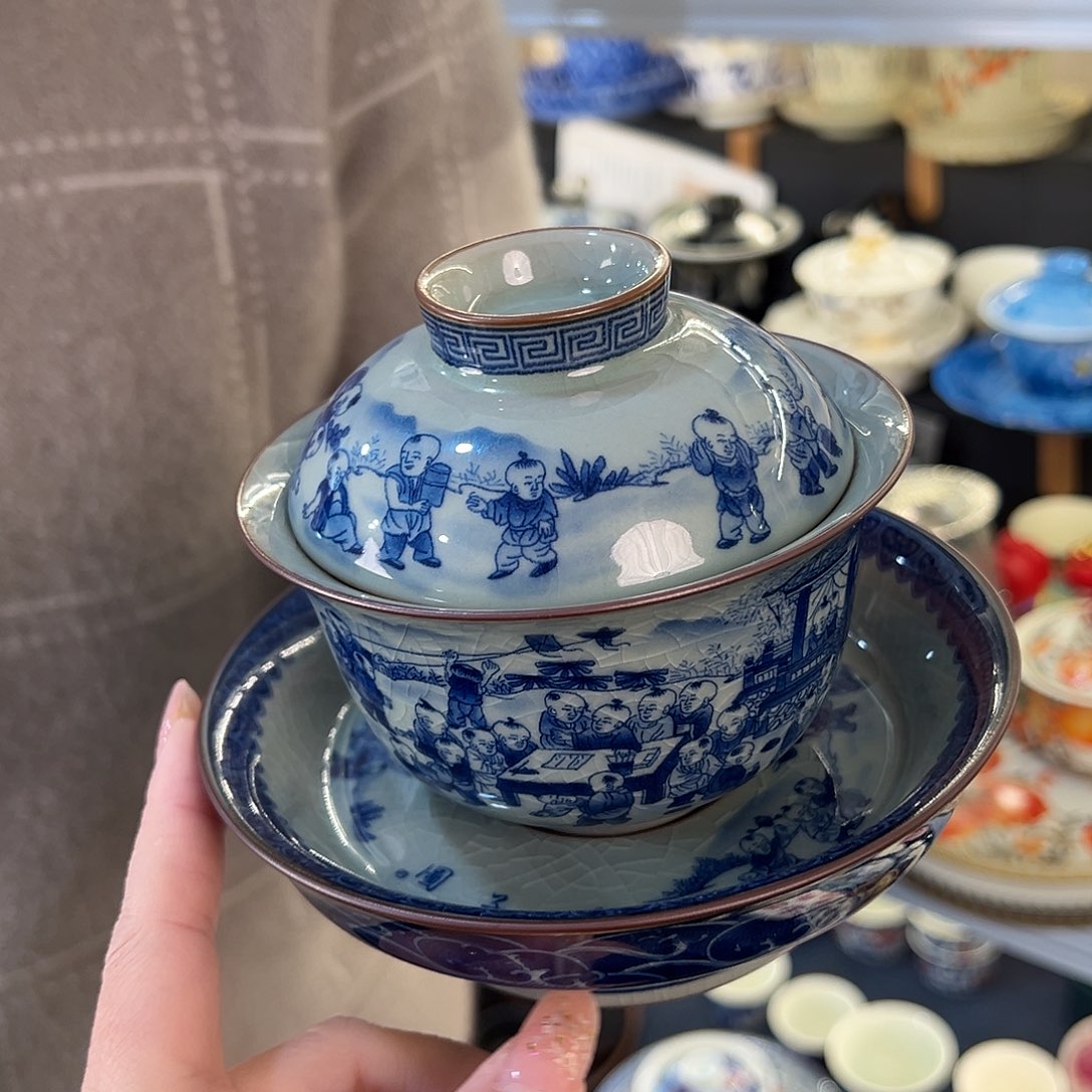 盖碗很漂亮我很喜欢