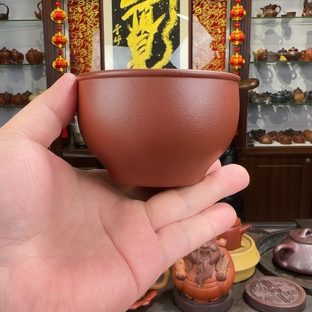 紫砂茶壶大号杯子