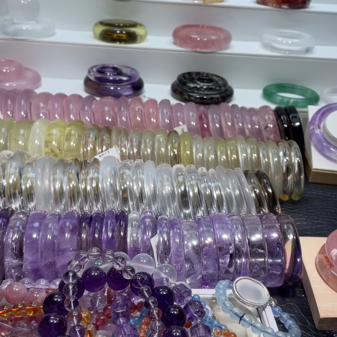 水晶手串20号未镶嵌俏