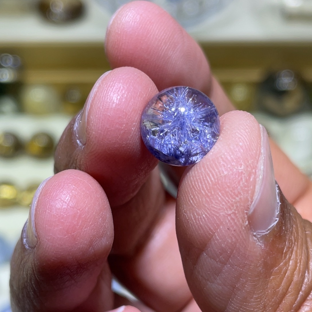 珠宝半成品水晶未镶嵌