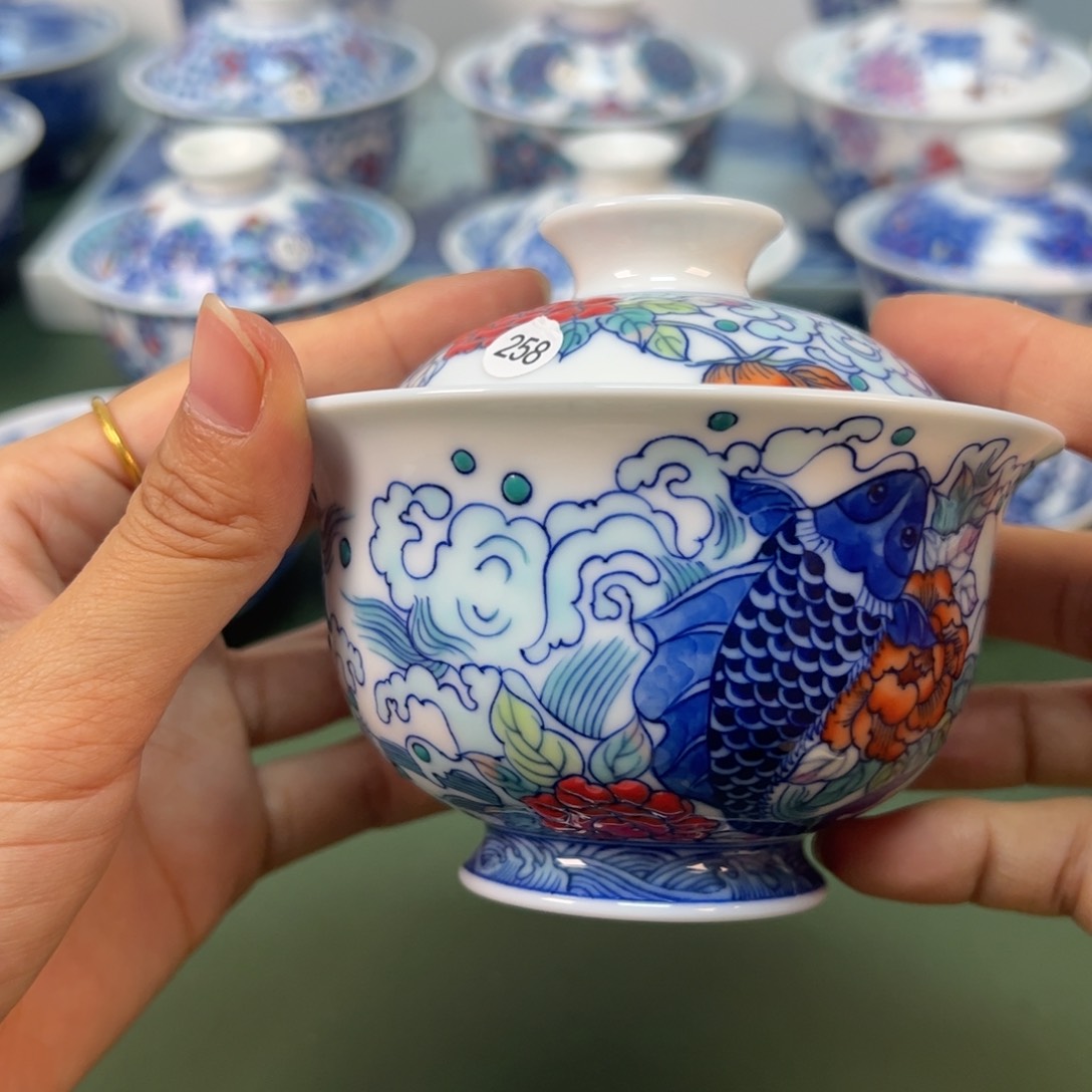 木木景德镇纯手绘茶具258